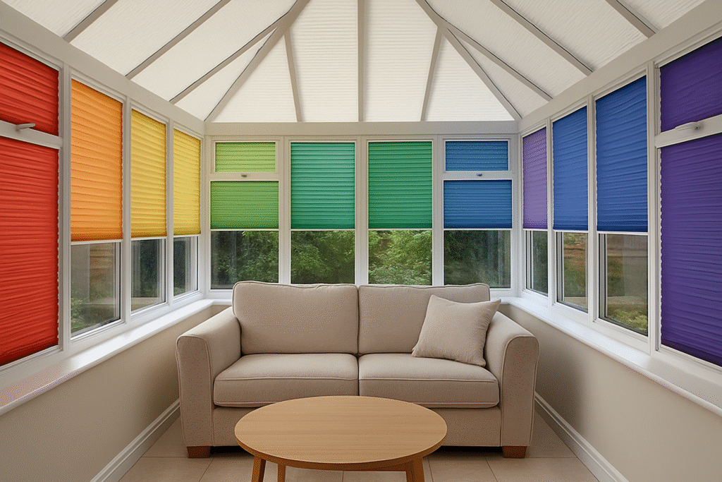 The Psychology of Colour in Conservatory Blinds