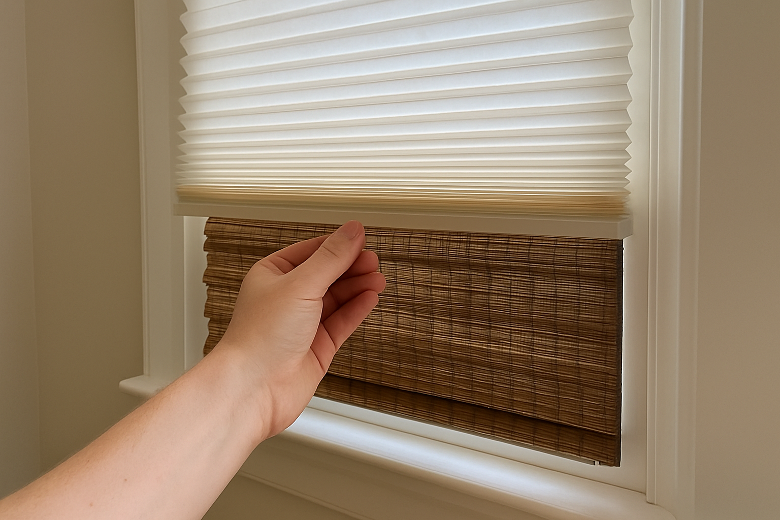 How to Upgrade Old Pleated Blinds on a Budget