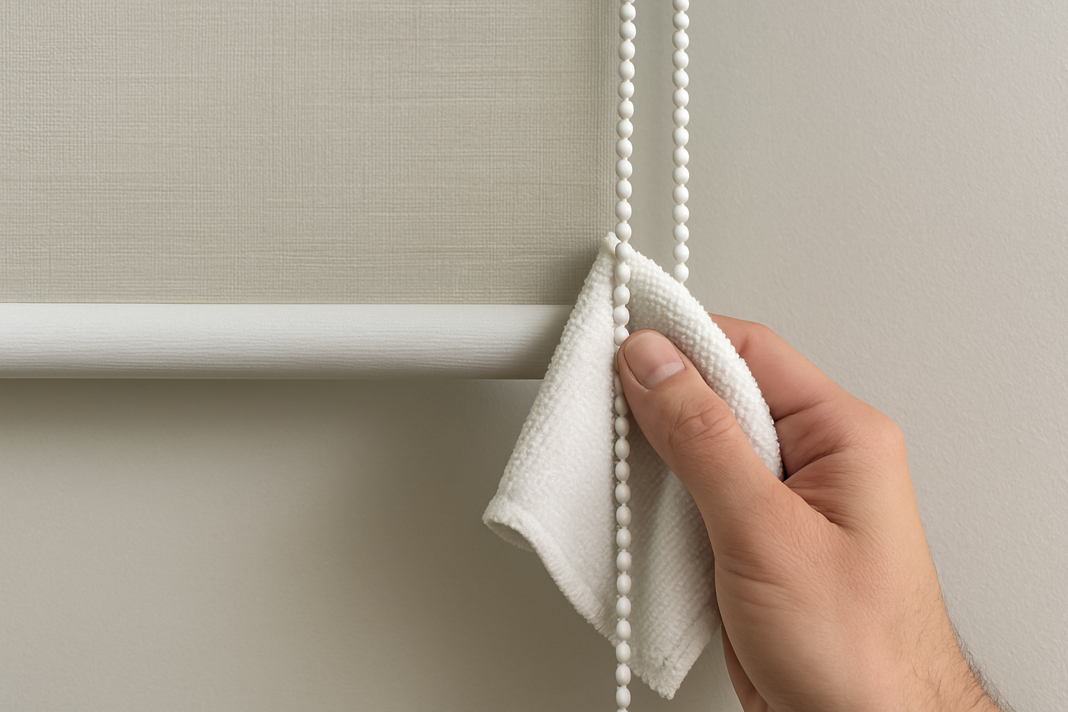 How to Clean Roller Blind Chains