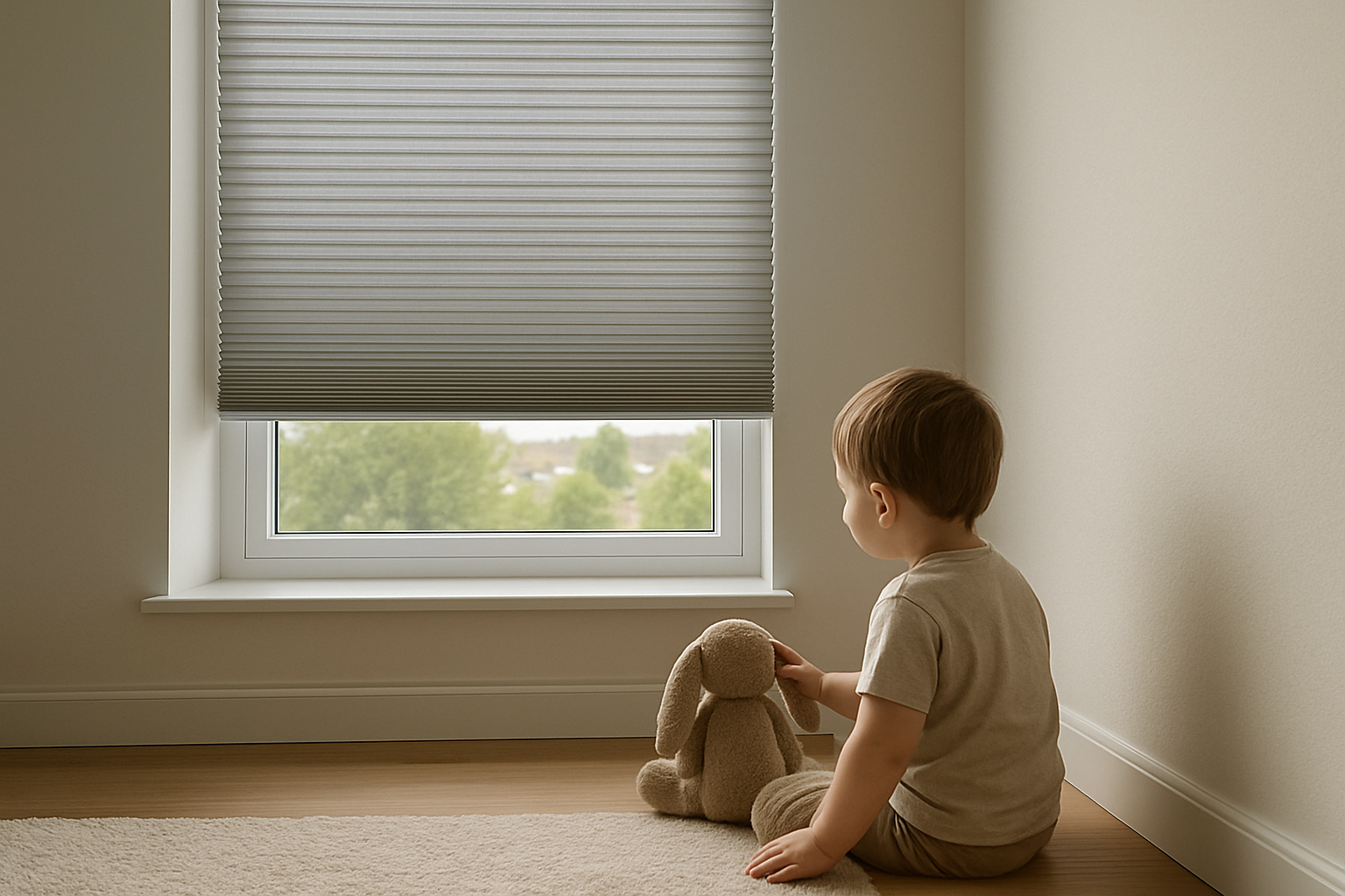 Child-Safe Pleated Blinds for Modern Homes