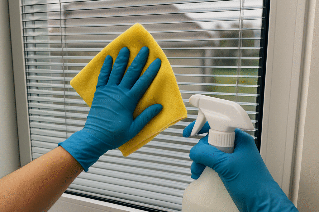 Best Practices for Cleaning Glass with Integral Blinds