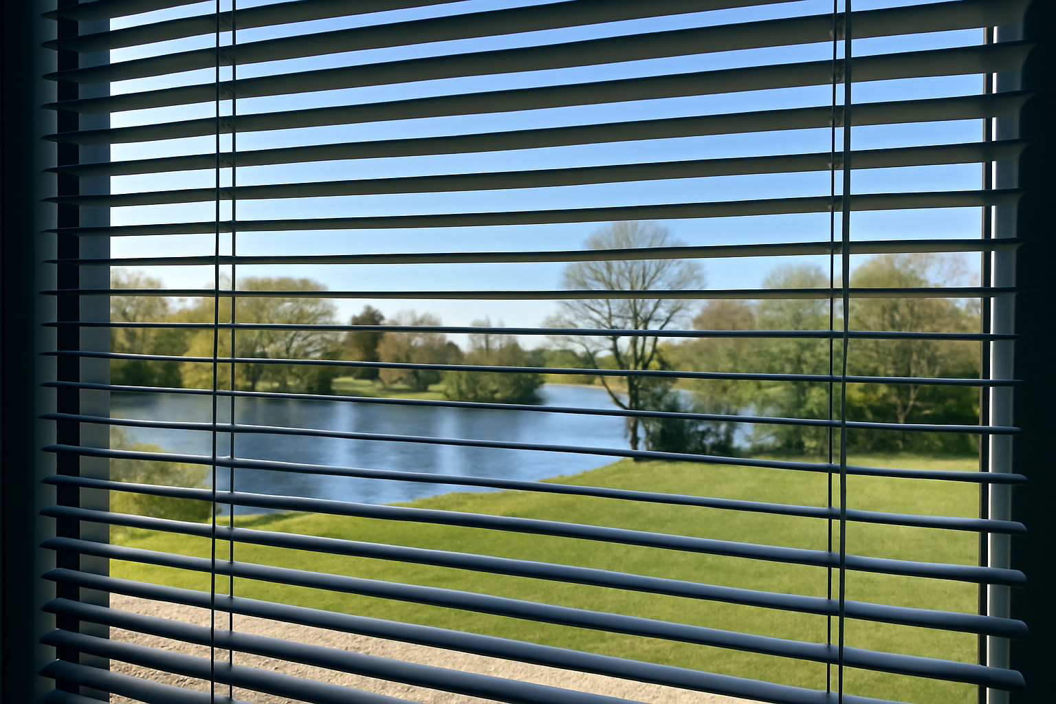 How to Use Metal Venetian Blinds to Frame Your View
