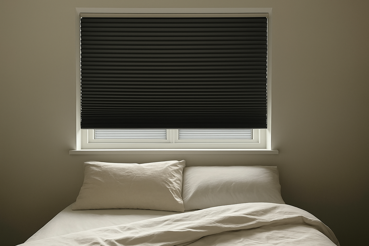 Blackout Pleated Blinds for a Perfect Night’s Sleep