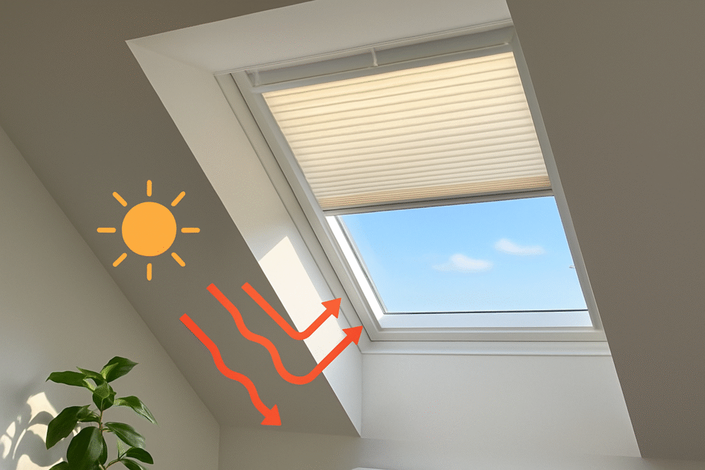 How Velux Blinds Help with Heat Control