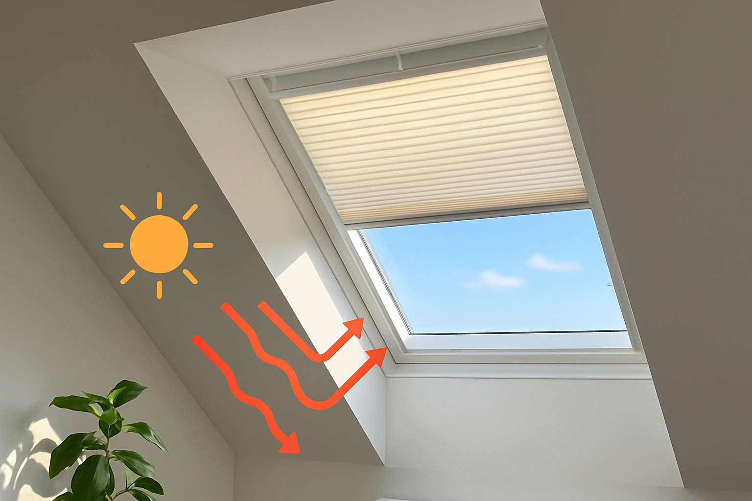 How Velux Blinds Help with Heat Control