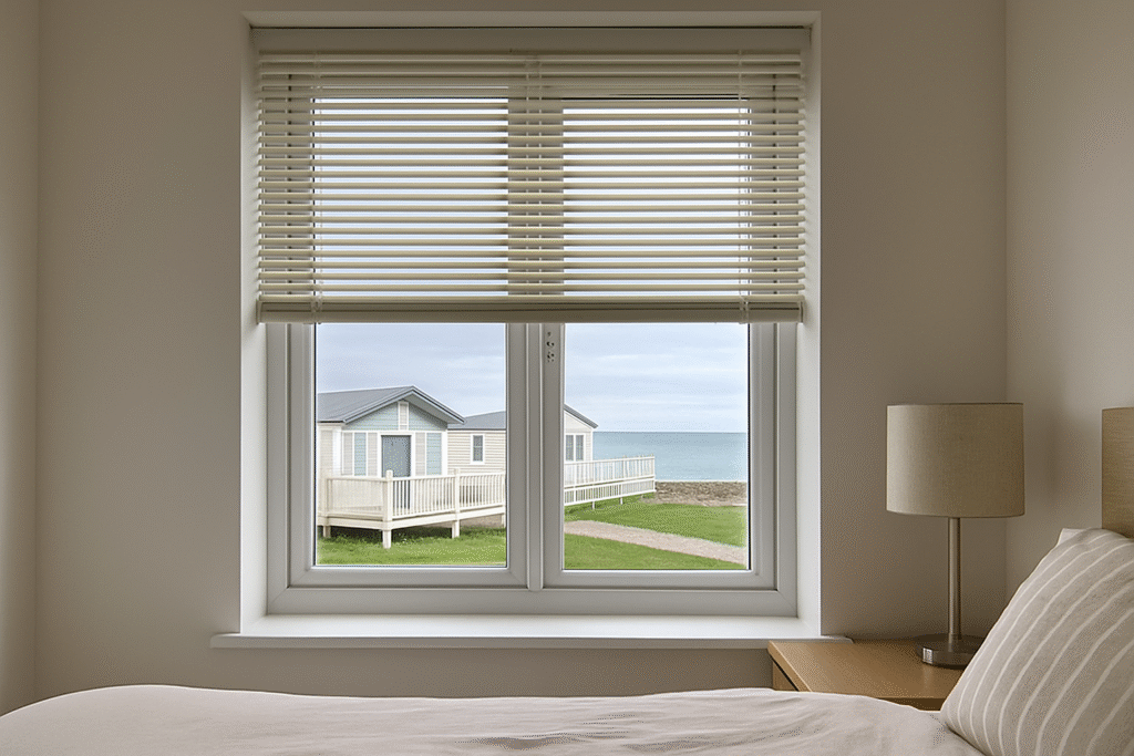 PVC Waterproof Blinds for UK Holiday Homes