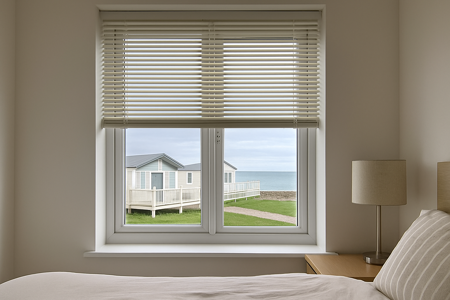 PVC Waterproof Blinds for UK Holiday Homes