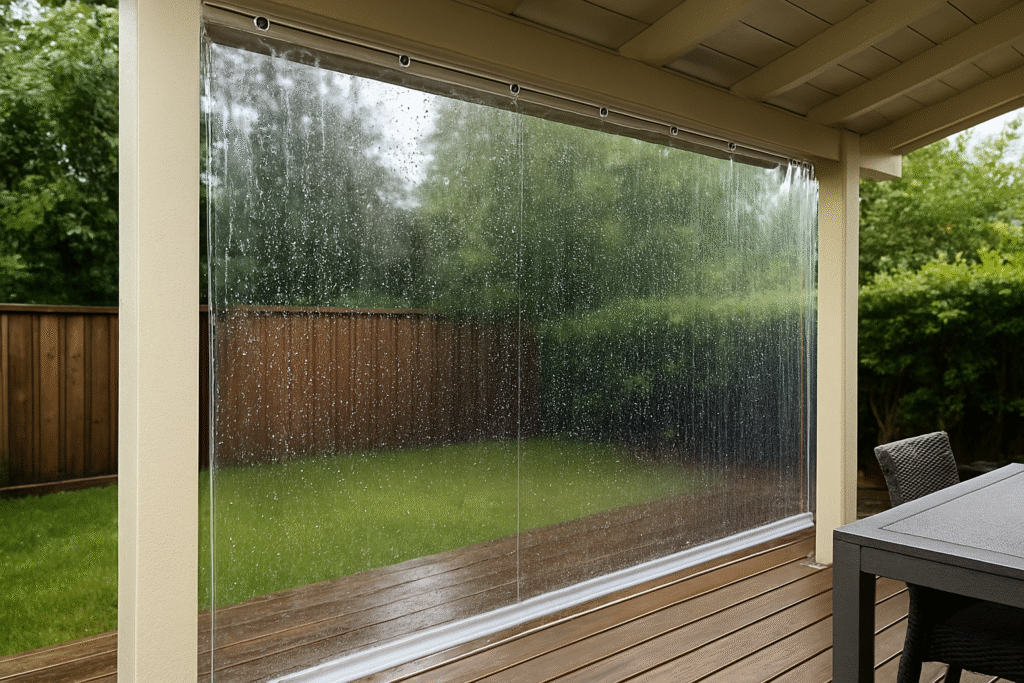 PVC Waterproof Blinds for All Seasons
