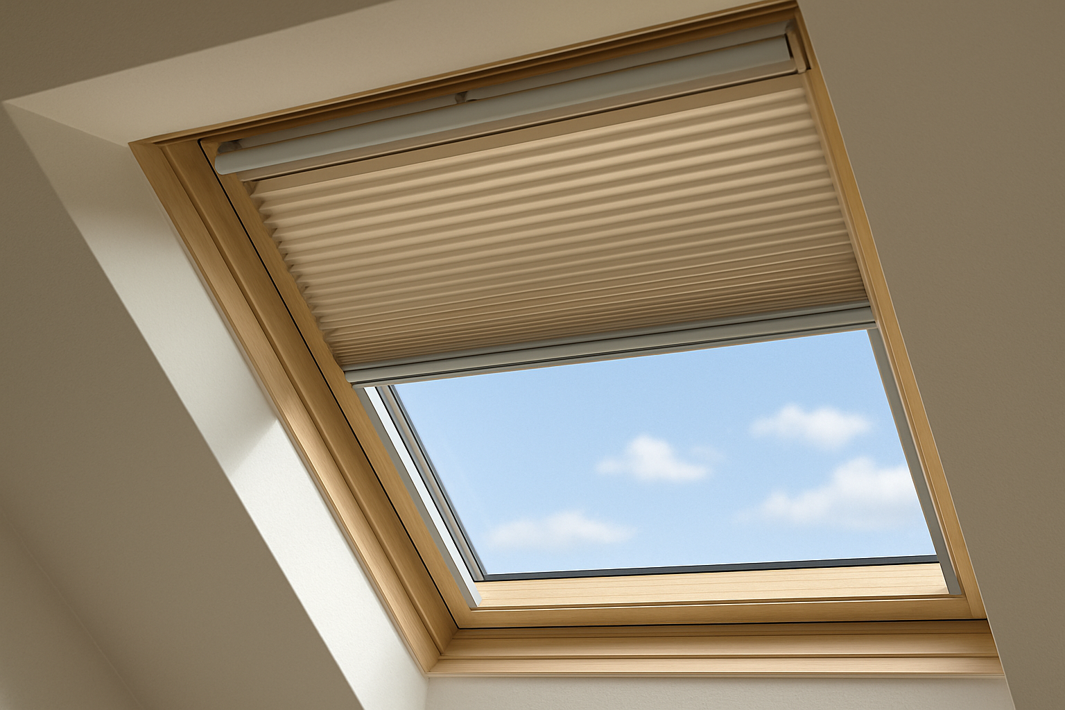 Velux Blinds with Built-in Mosquito Nets