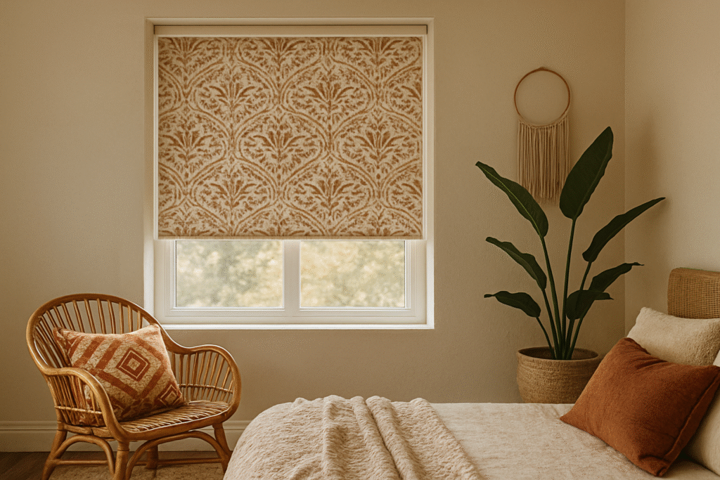 Roller Blinds That Match Bohemian Styles