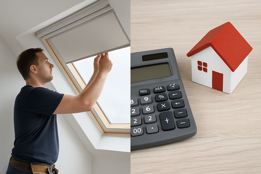 Velux Blinds Installation Costs – DIY vs Professional