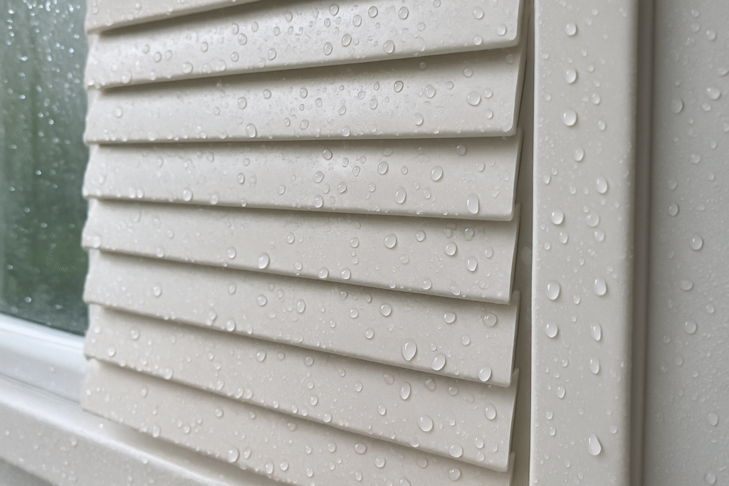 PVC Waterproof Blinds That Prevent Water Spots