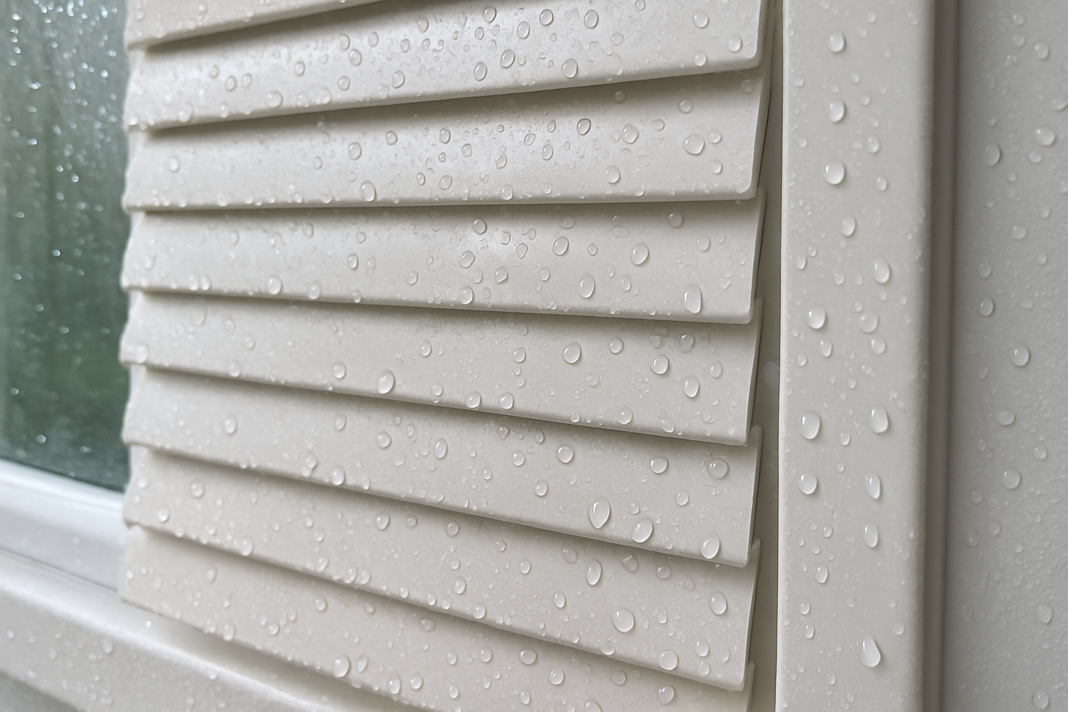PVC Waterproof Blinds That Prevent Water Spots