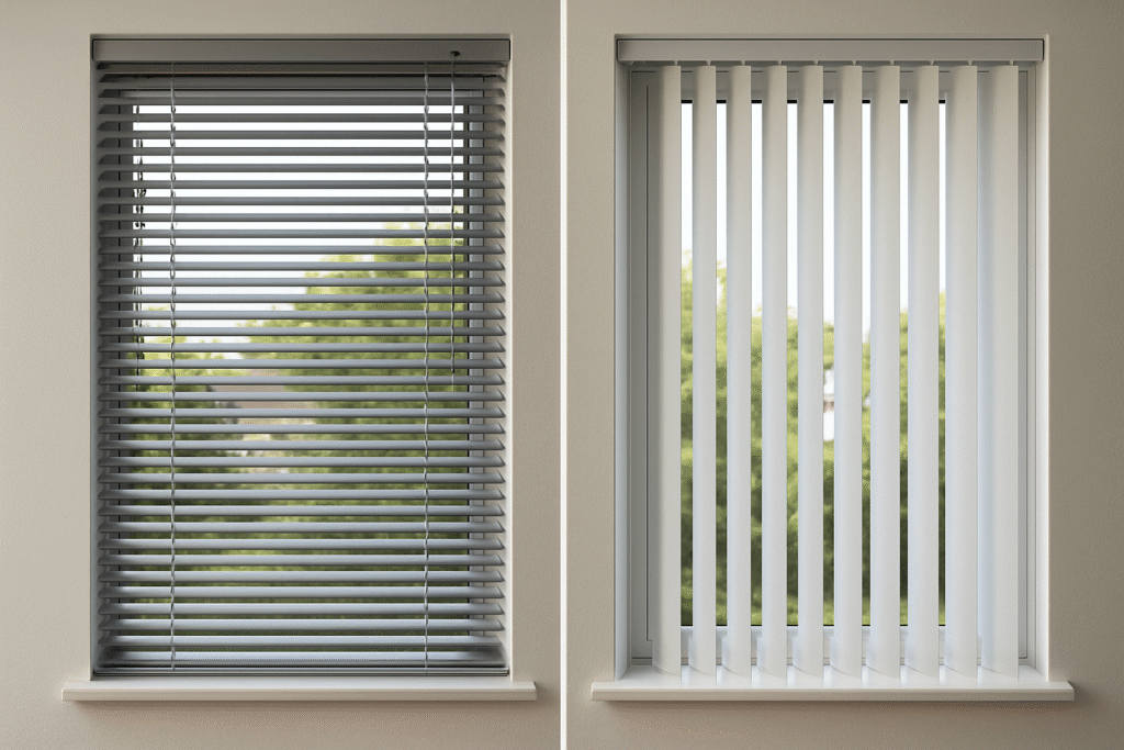 Metal Venetian Blinds vs Vertical Blinds: Which to Choose?