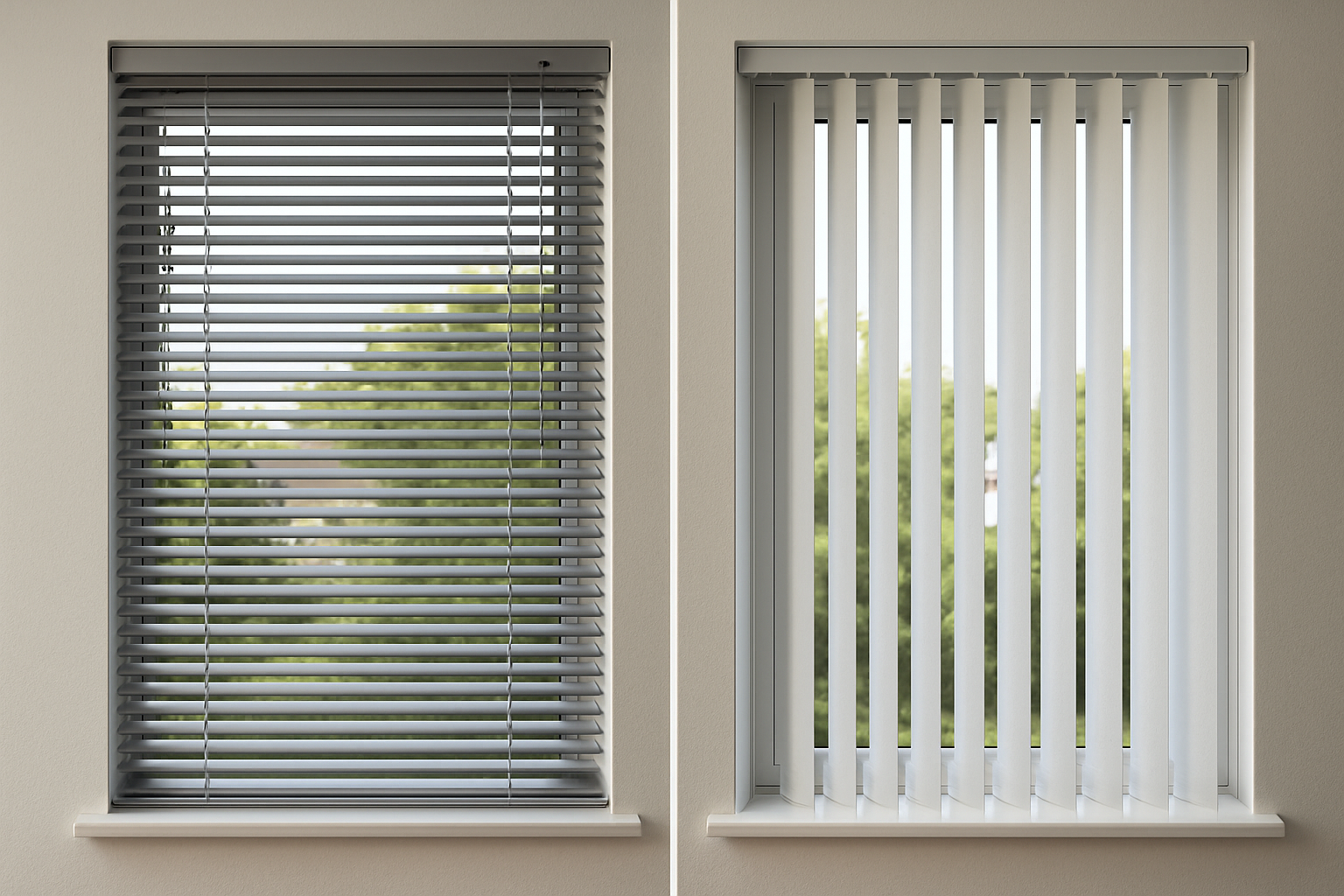 Metal Venetian Blinds vs Vertical Blinds: Which to Choose?