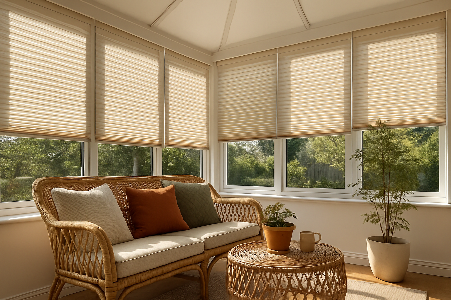 Creative Ways to Style Your Conservatory Blinds
